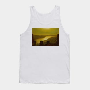 Roundhay Lake by John Atkinson Grimshaw Tank Top